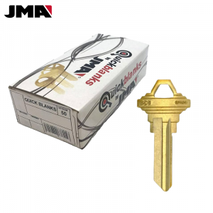 JMA SC1 / 1145 RESIDENTIAL KEYS BRASS FINISH SLG-3E-BR PACK OF 50