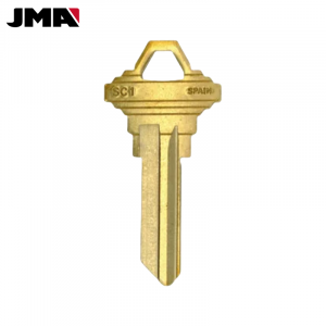 JMA SC1 / 1145 RESIDENTIAL KEY BRASS FINISH SLG-3E-BR