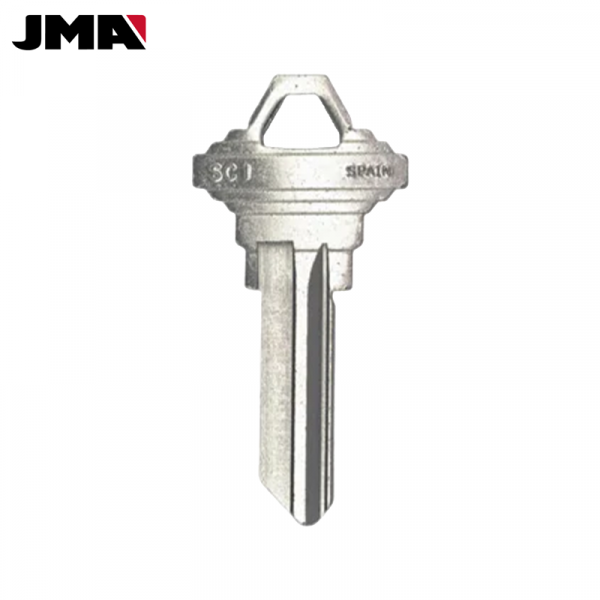 JMA SC1 / 1145 RESIDENTIAL KEYS NICKEL PLATED SLG-3E-NP