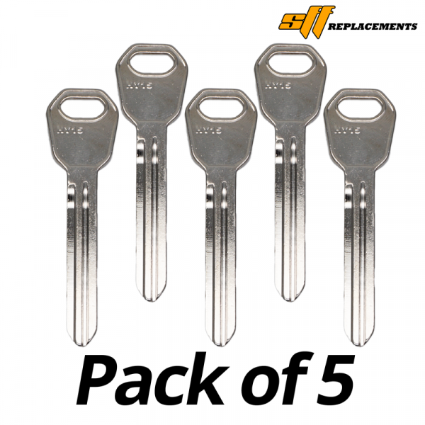HY15 MECHANICAL KEY BLANK PACK OF 5