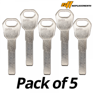 SIP22 MECHANICAL HIGH SECURITY KEY BLANK PACK OF 5
