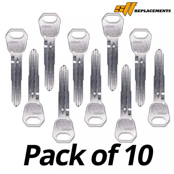 HD103 MECHANICAL HIGH SECURITY KEY BLANK PACK OF 10