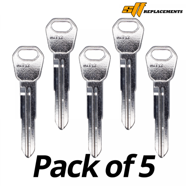 MIT17 MECHANICAL HIGH SECURITY KEY BLANK PACK OF 5