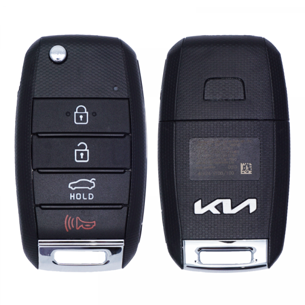 2020-2023 KIA RIO 4B FLIP STYLE KEYLESS REMOTE FOB W/ TRANSPONDER NYOSYEC4TX1611 95430-H9850