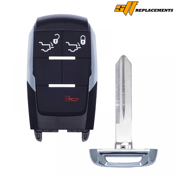 2019-2022 REPLACEMENT 3B SMART KEYLESS PROXIMITY REMOTE FOB FOR RAM 2500 3500 4500 68381171 GQ4-76T