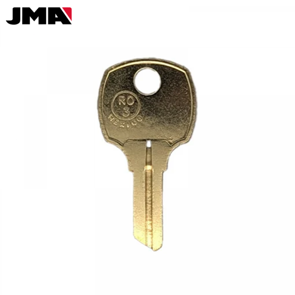 JMA RO3 1069N NATIONAL 5-WAFER MAILBOX KEY BRASS FINISH JMA-NTC-10DE