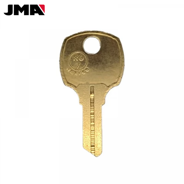 JMA NA24 1069LC NATIONAL MAILBOX KEY BRASS FINISH JMA-NTR-1D (PACK OF 10)