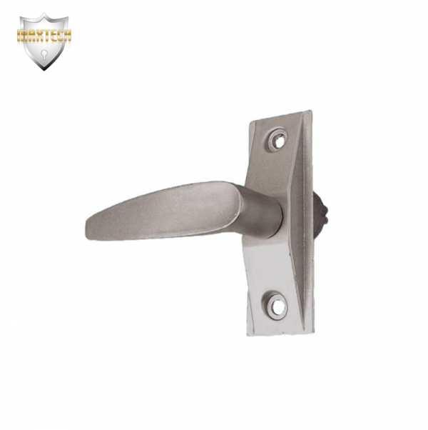 MAXTECH Narrow-Stile Lever Handle - Aluminum Finish