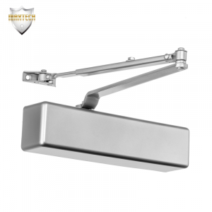 MAXTECH DC9000 Grade 1 Hydraulic Mount Door Closer - Aluminum Finish
