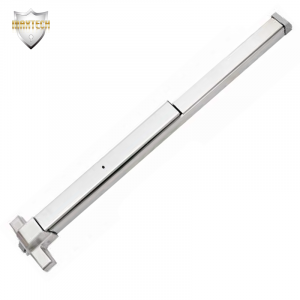 MAXTECH ANSI Grade 1 Reversible Rim Type Panic Bar - 32"  With Aluminum Finish