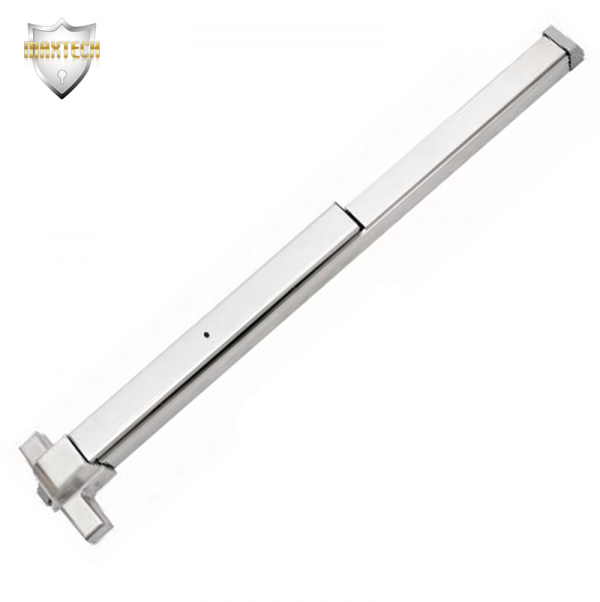 MAXTECH ANSI Grade 1 Reversible Rim Type Panic Bar - 32"  With Aluminum Finish