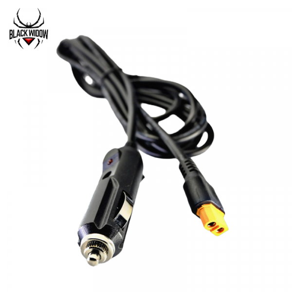 TBW-CBL-2 THE BLACK WIDOW 12V VEHICLE POWER ADAPTER