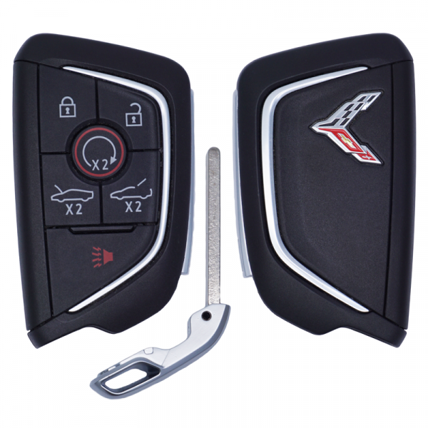 2020-2024 6B CHEVROLET CORVETTE C8 SMART KEYLESS PROXIMITY REMOTE FOB YG0G20TB1 13547760