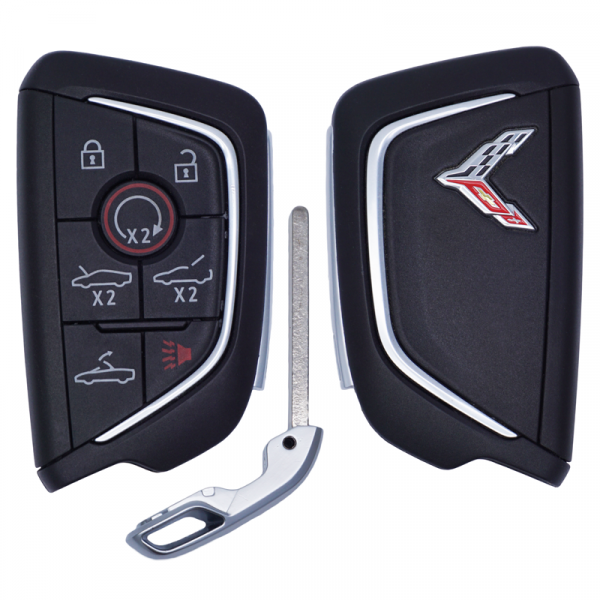 2020-2024 7B CHEVROLET CORVETTE C8 SMART KEYLESS PROXIMITY REMOTE FOB YG0G20TB1 13547762