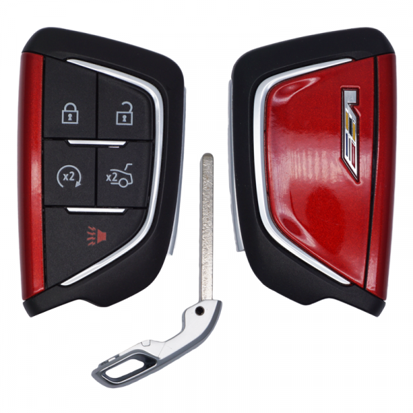 2021-2024 5B CADILLAC CT4 CT5 V RED TRIM SMART KEYLESS PROXIMITY REMOTE TRANSMITTER YG0G20TB1 85541927