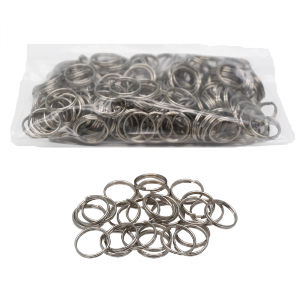 250 PACK OF 3/8" SMALL GIVE AWAY KEY RINGS (TOYOTA / SUBARU SMART)