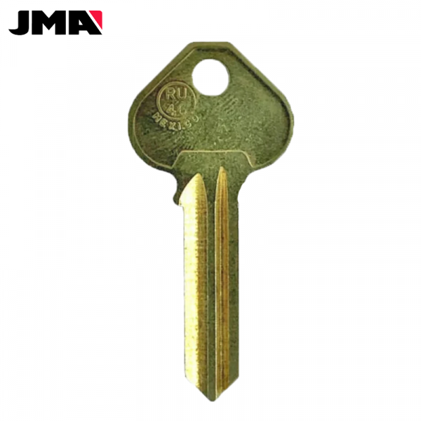 JMA RU46 A1011D1 6-PIN CORBIN RUSSWIN KEY BRASS FINISH JMA-RUS-5E