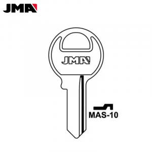 JMA M1 1092 MASTER PADLOCKS KEY NICKEL FINISH JMA-MAS-10 (PACK OF 10)