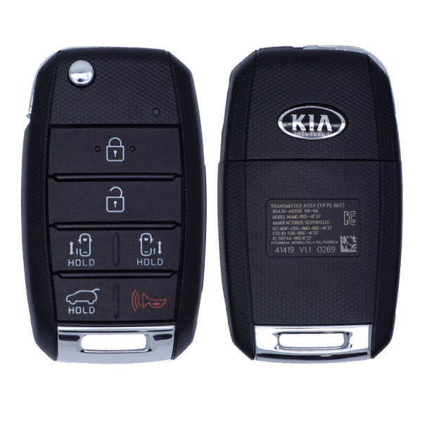 2019-2021 KIA SEDONA 6B FLIP STYLE KEYLESS REMOTE TRANSMITTER TQ8-RKE-4F37 95430-A9350