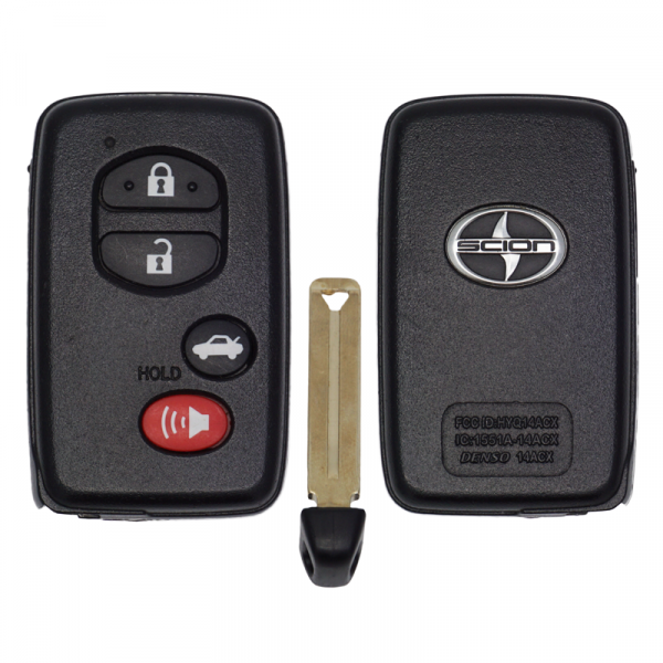2013-2016 SCION FR-S 10 SERIES LIMITED EDITION 4B SMART KEYLESS PROXIMITY REMOTE FOB HYQ14ACX SU003-04643