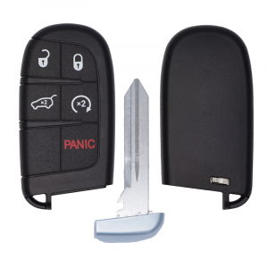 NEW REPLACEMENT 5B CASE SHELL FOR DODGE DURANGO JEEP GRAND CHEROKEE SMART KEYLESS PROXIMITY REMOTE FOB