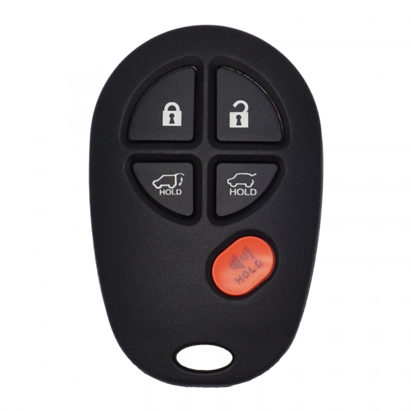 2007-2012 REPLACEMENT 5B KEYLESS REMOTE TRANSMITTER FOR TOYOTA HIGHLANDER GQ43VT20T 89742-0W021 89742-0W020 - Image 2