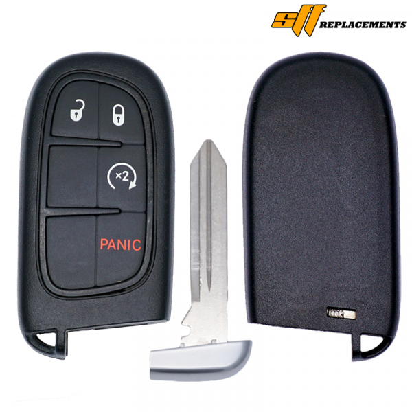 2013-2018 REPLACEMENT 4B SMART KEY PROXIMITY REMOTE START FOB FOR RAM 1500 2500 3500 GQ4-54T 56046956