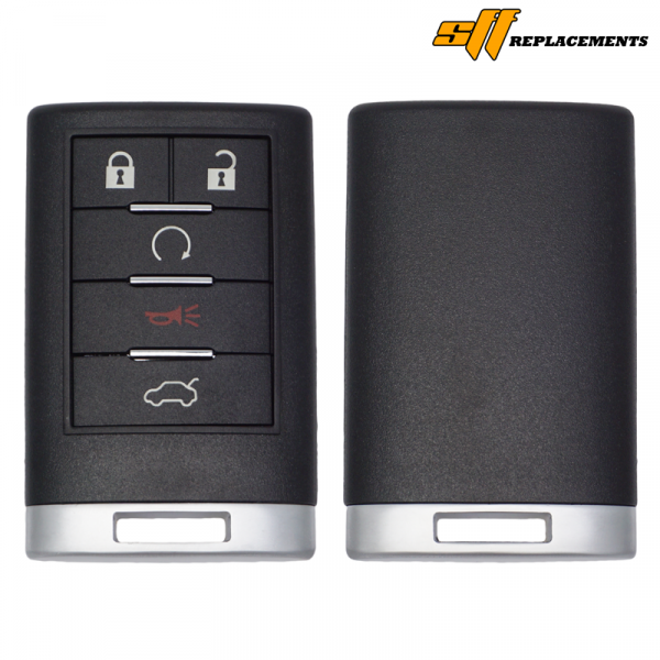 2008-2013 REPLACEMENT 5B KEYLESS ENTRY REMOTE TRANSMITTER FOR CADILLAC CTS DTS OUC6000066 20998255