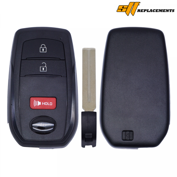 2023-2025 REPLACEMENT 3B SMART KEY PROXIMITY REMOTE FOB FOR TOYOTA LAND CRUISER SEQUOIA TACOMA 8990H-0C030 HYQ14FBX
