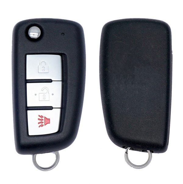 2002-2007 REPLACEMENT 3B FLIP STYLE KEYLESS ENTRY REMOTE FOB TRANSMITTER FOR NISSAN INFINITI KBRASTU15 - Image 2