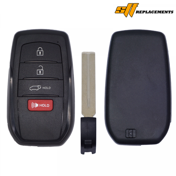 2021-2024 REPLACEMENT 4B SMART KEYLESS PROXIMITY REMOTE TRANSMITTER FOR TOYOTA VENZA 8990H-48050 HYQ14FBX
