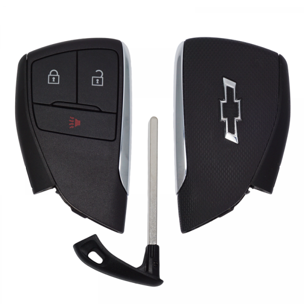 2021-2024 CHEVROLET SILVERADO COLORADO EV 3B SMART KEYLESS PROXIMITY REMOTE TRANSMITTER YG0G21TB2 13555161 (BLACK LOGO)