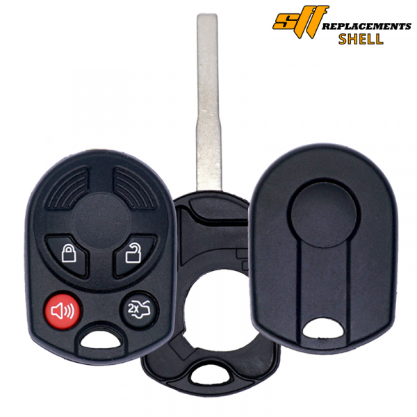 REPLACEMENT 4B REMOTE HEAD KEY CASE / SHELL FOR FORD 164-R8046