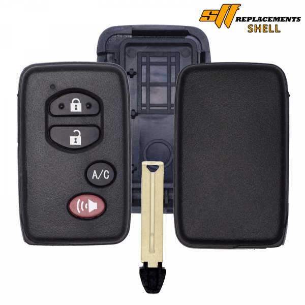 2010-2015 REPLACEMENT 4B CASE / SHELL FOR TOYOTA SMART KEYS HYQ14ACX HYQ14AAB