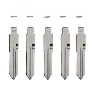 GLOBAL TECSPRO GTL MITSUBISHI MIT9 FLIP KEY BLADE W/ ROLL PINS FOR XHORSE REMOTES