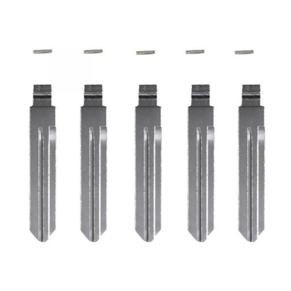 GLOBAL TECSPRO GTL SUBARU NSN19 FLIP KEY BLADE W/ ROLL PINS FOR XHORSE REMOTES