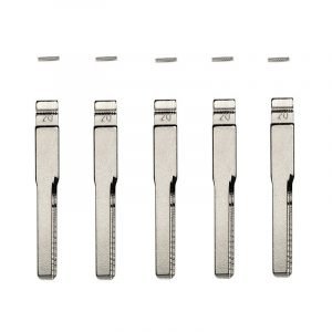 GLOBAL TECSPRO GTL MERCEDES HU64 2-TRACK FLIP KEY BLADE W/ ROLL PINS FOR XHORSE REMOTES