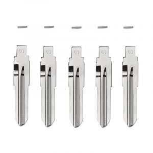 GLOBAL TECSPRO GTL FIAT GT15R FLIP KEY BLADE W/ ROLL PINS FOR XHORSE REMOTES