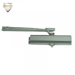 MAXTECH DC740B Commercial Hydraulic Mount Door Closer - Aluminum Finish