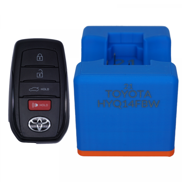 QUICKIE REMOTE FAST CHANGE UNLOCKING CRADLE FOR TOYOTA HYQ14FBW