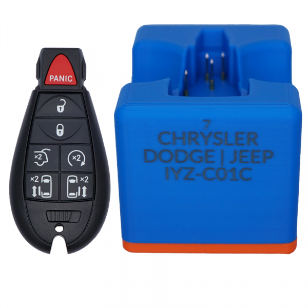 QUICKIE REMOTE FAST CHANGE UNLOCKING CRADLE FOR CHRYSLER DODGE JEEP IYZ-C01C