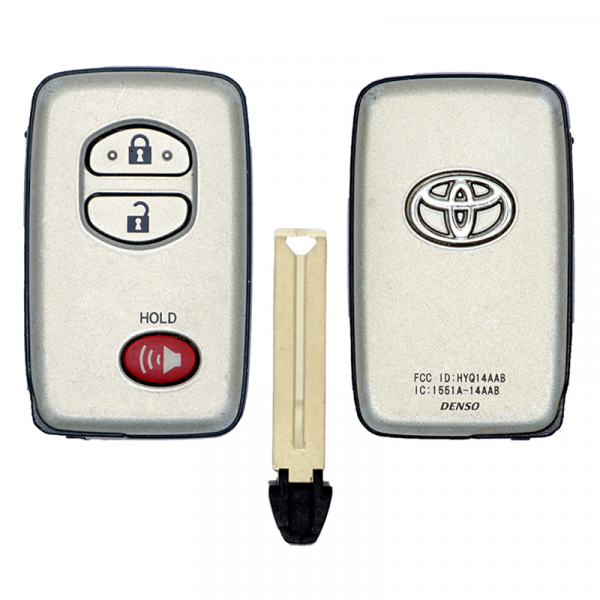 2011-2012 TOYOTA PRIUS 4RUNNER 3B SMART KEYLESS PROXIMITY REMOTE FOB HYQ14AAB 3370 "E" BOARD 89904-47430