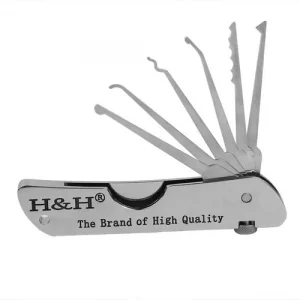 H&H FOLDING LOCK PICK SET