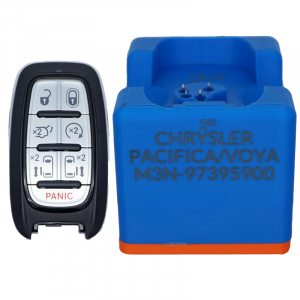 QUICKIE REMOTE FAST CHANGE UNLOCKING CRADLE FOR CHRYSLER M3N-97395900 WITHOUT REMOVING BOARD