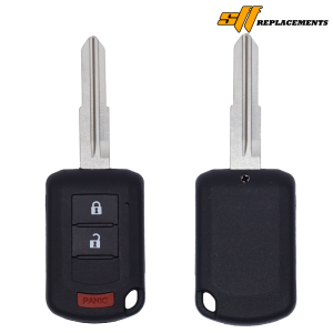 REPLACEMENT 2015-2024 3B KEYLESS ENTRY REMOTE HEAD FOB FOR MITSUBISHI MIRAGE + G4 OUCJ166N 6370B904