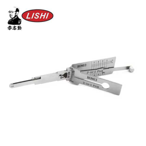 ORIGINAL LISHI HON63 HONDA MOTORCYCLE 2-IN-1 PICK - ANTI GLARE