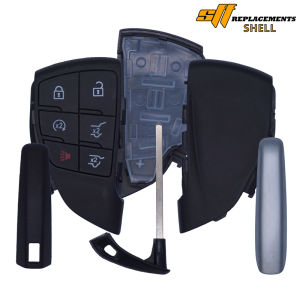 NEW REPLACEMENT CASE / SHELL FOR 6B CHEVROLET GMC SMART KEY PROXIMITY REMOTE FOB YG0G21TB2