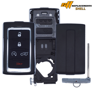 NEW REPLACEMENT CASE / SHELL FOR 6B JEEP WAGONEER SMART KEY PROXIMITY REMOTE FOB M3NWXF0B1