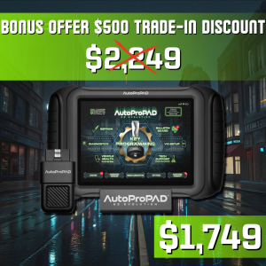 XTOOL AutoProPAD G3 EVOLUTION KEY PROGRAMMER - PROMO $500 TRADE IN REFUND