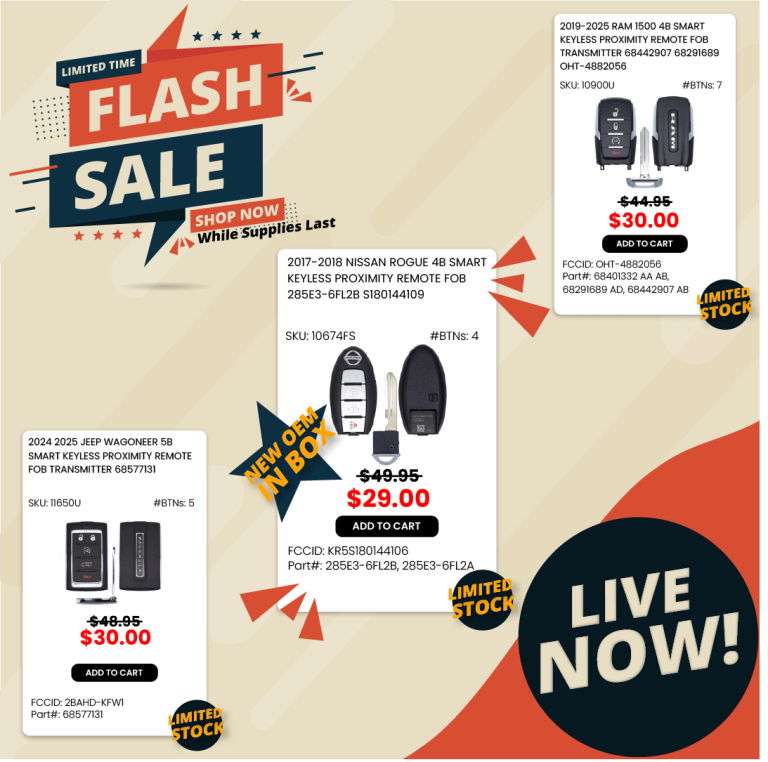 Flash Sale LIVE!